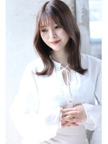 ガランテ(Galante)&nbsp;くびレイヤーエモージュ小顔外ハネミディ