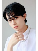 ソイクフ 四条大宮店(SOY-KUFU)&nbsp;アッシュブラックマッシュパーマウルフカルマパーマ