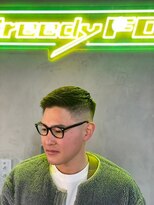 グリーディーフォックス 代々木(Greedy FOX)&nbsp;波巻き/ハイライト/マッシュパーマ/ウルフ[シェービング]