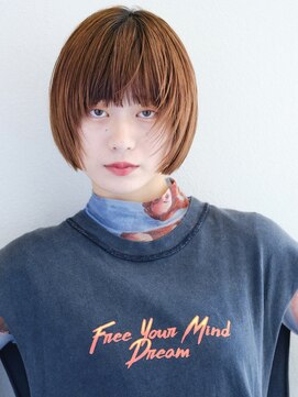 ミンクス渋谷スマートサロン(MINX shibuya smart salon) 似合わせ イメチェンヘアスタイル ハッシュカット フルバング
