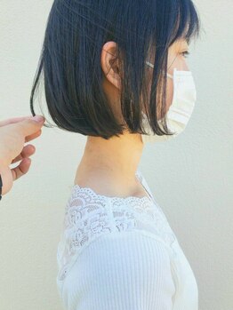 ノマド(nomad)の写真/骨格や髪質を見極め、あなたにぴったりのスタイルを提案してくれる♪伸びても扱いやすいのが嬉しい！