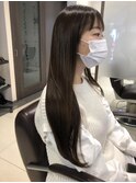 20代　髪質改善　ケアカラー