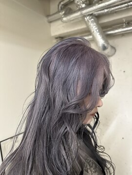 ノラ シブヤ(NORA) 【木原】ラベンダーカラーブルーシルバー