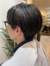 ＜メンズ＞縮毛矯正+カット　12000