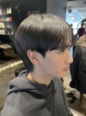 #名古屋韓国メンズカット#シースルーマッシュ