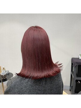 オグジュアリー 表参道(aux.) ～韓国風赤髪～