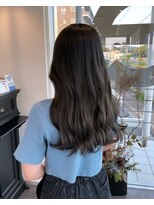 カノエ 宇部小串店(canoe)&nbsp;アッシュグレージュ/髪質改善縮毛矯正/髪質改善/韓国風/韓国ヘア