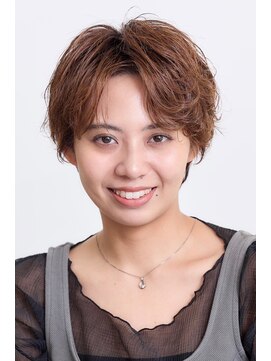 ミチオ ノザワ ヘアサロン ギンザ(Michio Nozawa HAIR SALON Ginza) 30代40代小顔カットショートパーマスタイル