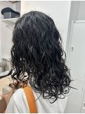 ハードパーマレイヤープードルパーマスパイラルパーマ奥東 巧真