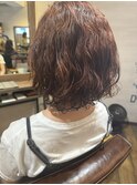 《藤野お客様スタイル》脱縮毛矯正のパーマスタイル