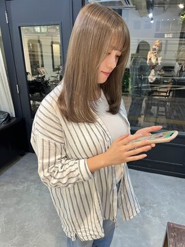 ノエル 池袋店(noel) 【noel】hachi×アッシュベージュ