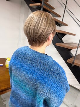 カフネ(cafne) ベージュショート