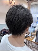クセ活かしショート/束感【美髪】【イメチェン】