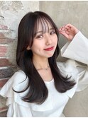 ＊20代30代40代◎小顔シースルーくびれヘアレイヤーカット新宿