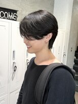 ヒカリス ヘアー 相川店(HIKARIS hair)&nbsp;韓国風ブラックとナチュラルセンターパート