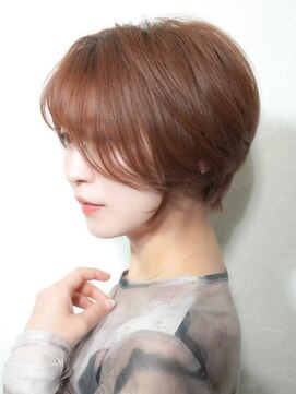 ラフィスヘアーグロー 中百舌鳥店(La fith hair glow) 【La fith】丸みショート×美シルエット×フォギーベージュ