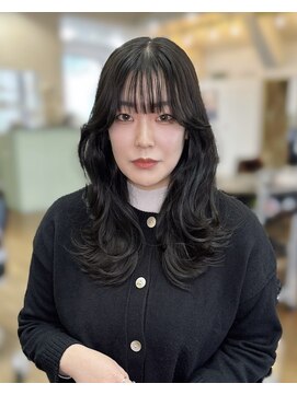 フラッシュパック(FLASH PACK) 韓国ヘアレイヤーカット顔周りカット