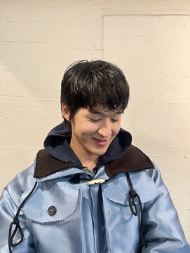 にもう MEN’S HAIR/波巻ツイストスパイラル/フェザーパーマ/神戸三宮UP