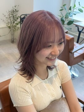 【amule hair】レイヤー×ハイトーン