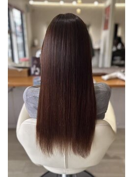 ヘアメイクアモーレ 光の森店(Hair Make Amore) 美髪再生カラー＆トリートメント/ガーネットブラウン
