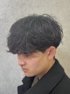 ビカムメンズヘアー 栄店(become men's hair) 無造作シャドウパーマ／海外風／外国人風
