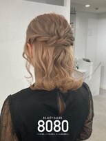 はればれ 横浜東口店(8080) ねじりハーフアップ