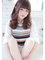 アンジュ ヘアー(Ange hair)&nbsp;アンジュヘアー　大人かわいい　耳かけ　無造作ウェーブ