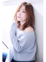 マリアバイアフロート(Maria by AFLOAT)&nbsp;【重山】フェザーロングボルドーワンレンヴェールウェーブ3040代