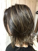 ヘアサロン オスカー(hair salon Oscar) ハイライト 外ハネ