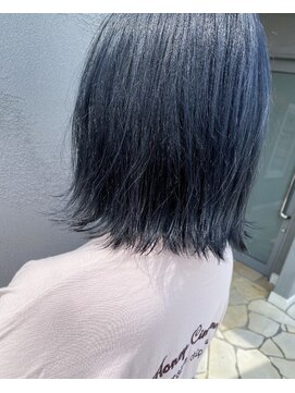 リースリー(Re.3 connecting beauty) デザインカラー☆ブルーブラック