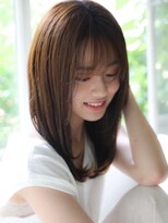 ネオリーブシェリエ 浅草店(Neolive cherie)&nbsp;艶々ココアブラウン　浅草　美容室　12