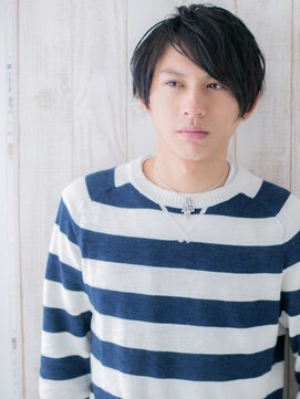 モッズヘア メン 上尾東口店(mod's hair men) ≪mod's men≫ラフフェザーダークアッシュ黒髪マッシュJ