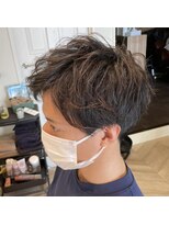 フィーリー ヘア デザイン 太田店(feAry)&nbsp;サイドパート×マッシュ
