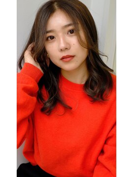 スリー スタンド(THREE STAND) 大人可愛い 韓国風バング THREE