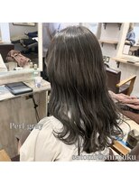 ワット 新宿店 【W-新宿店 担当Satomi】暗髪透明感カラーパールグレージュ！