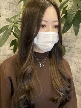 ジェービーヘア 稲毛(jb hair) 韓国風女優巻きロングレイヤー