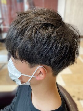 アース 菊名店(HAIR&MAKE EARTH) 爽やかメンズ☆無造作マッシュナチュラル黒髪