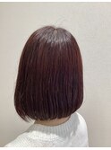 ピンクブラウンカラー