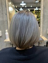 ロダット 横浜(LODAT by little)&nbsp;ボブ×プラチナグレージュ【LODAT横浜】