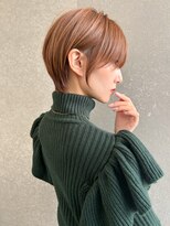 大人ショート/小顔ヘア/ショートカット／ショートヘア/30代40代