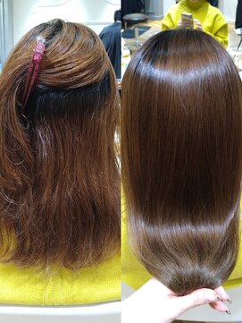 ピリナバイケーツー(Pilina by k-two) K-two式髪年齢-10歳酸性ストレート*酸性縮毛矯正*美髪*髪質改善