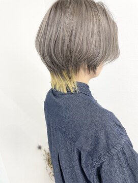 シアー(sheer) 《sheer/大黒》#ハニーイエロー#インナーカラー