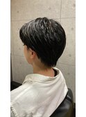 おしゃれセンターパート