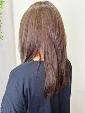 アルファ インタラクティブ エム フラワー(ALUFA interactive.M Flower) 20代30代ハイライトバレイヤージュ3Dベージュ立体感透け感