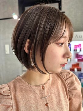 プルーヴ 秋葉原(prove) 30代40代大人女性/前髪ありショートボブ/ショートヘア/髪質改善