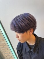 アース 金山店(HAIR&MAKE EARTH) 【メンズ人気】ワンブリーチで作るラベンダーカラー