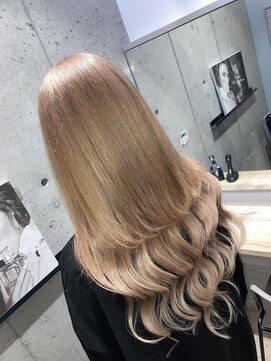 ペスカ 博多駅前店(pesca) ミルクティーベージュ+シールエクステ80枚