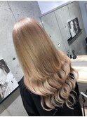 ミルクティーベージュ+シールエクステ80枚