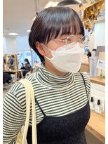 ソソ(soso)&nbsp;【soso 伊勢田】丸みショート【横浜/ブリーチ】