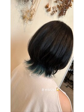 シャンプーボーイ セントラル 博多(SHAMPOO BOY central) 裾カラー